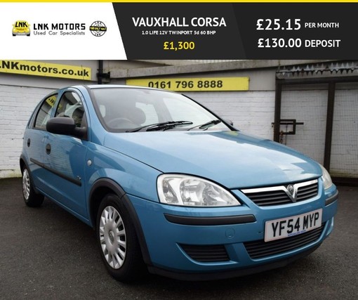 vauxhall corsa life 1.0 alt