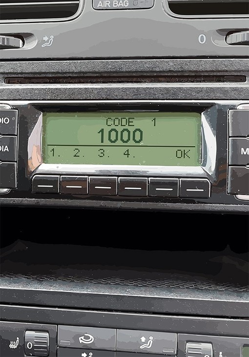 how to get vauxhall radio code alt