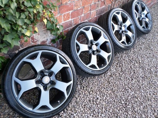 vauxhall 19 snowflake alloy wheels alt