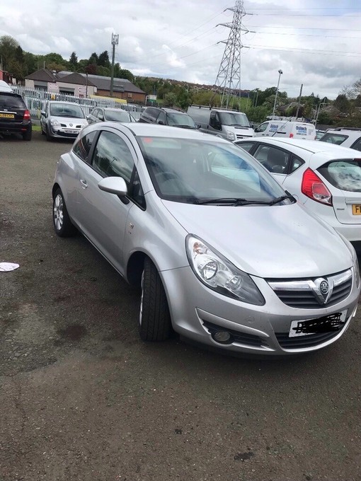 vauxhall corsa 60 plate alt