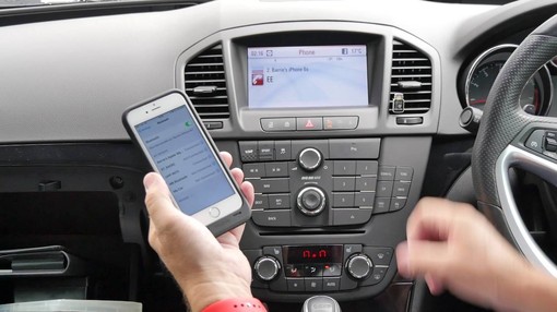 vauxhall insignia phone setup alt