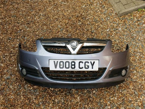 vauxhall corsa front bumper alt